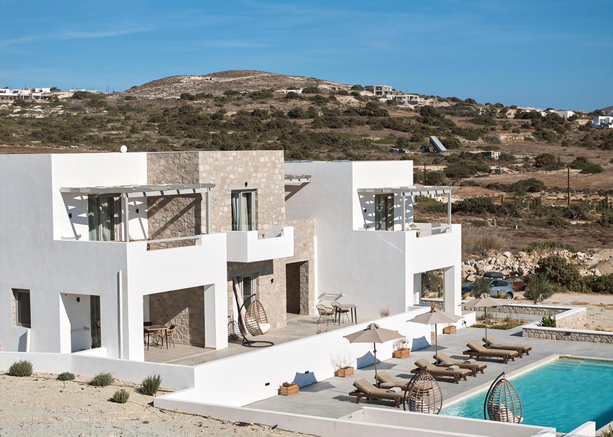 Kedros Milos Suites Adamantas  Exteriör bild