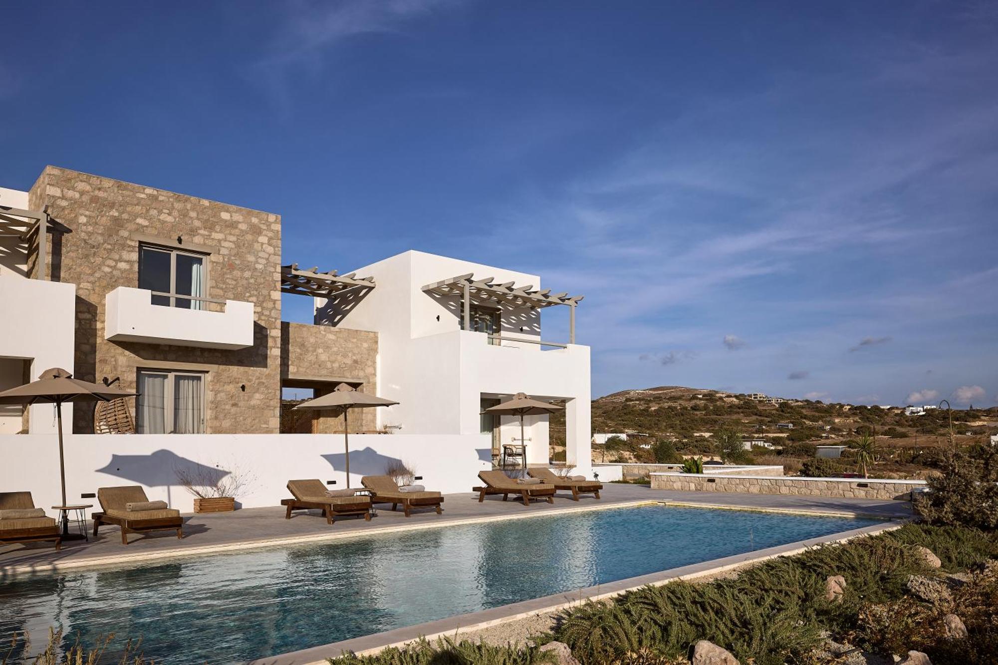 Kedros Milos Suites Adamantas  Exteriör bild